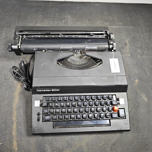 Mercedes 8500 schreibmaschine - mercedes,