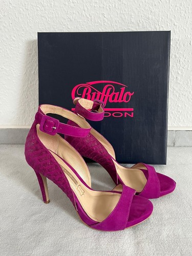 Buffalo stiefelette purple - stiefelette,,