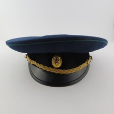 Vintage UdSSR Offizier Schirmmütze, Gr.59 (A2)