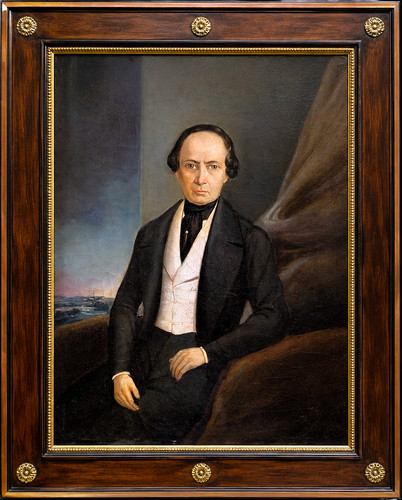 Altes ölbild biedermeier - altes,