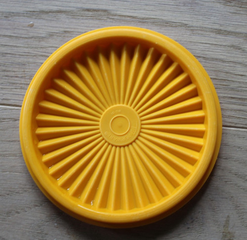 Tupper deckel gelb 812 31 - tupper,