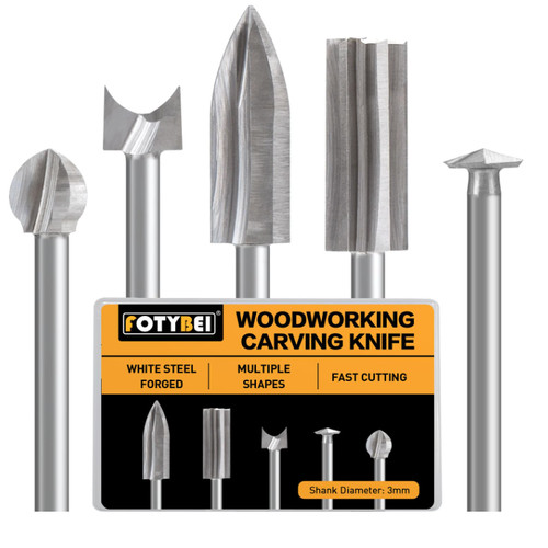 Holz fräser set teilig - holz, 5-teilig
