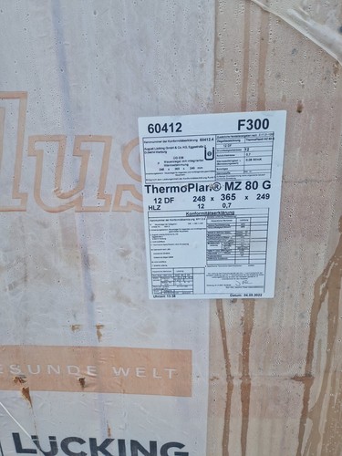 Poroton planziegel thermo - planziegel,,