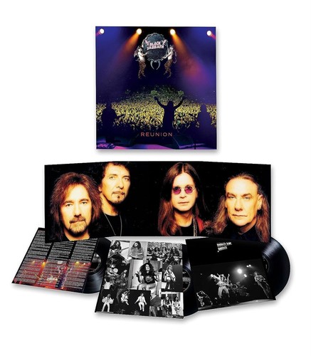 Black sabbath reunion 3lp - sabbath,