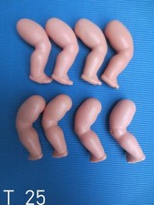 4 PAAR--SCHILDKRÖT--BABY-BEINE--25er--KUGELGELENK--TORTULON--PUPPENKLINIK