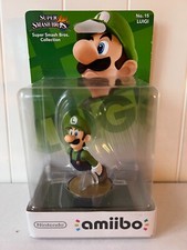 Luigi Amiibo Figur Super Smash