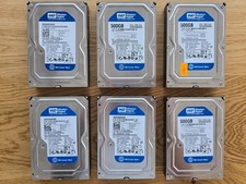Blue 500gb sata hdd - wd,