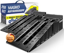 MASKO® Auffahrrampe 2er Auto