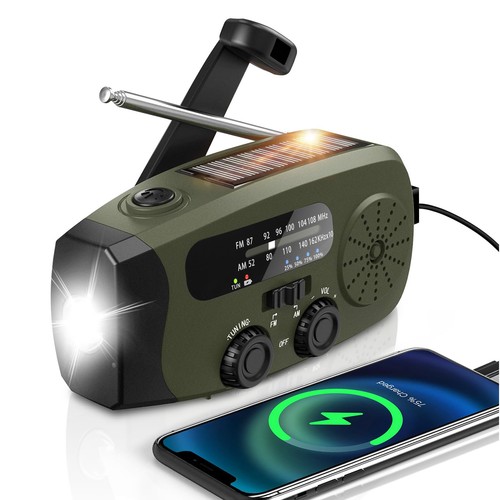 Notfall kurbelradio solar - solar, usb