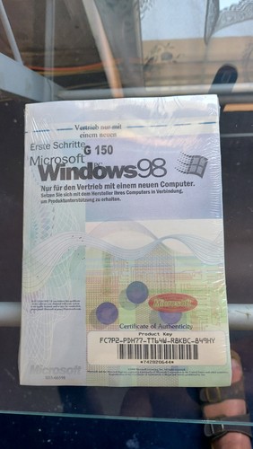 Microsoft windows oem - microsoft, 98