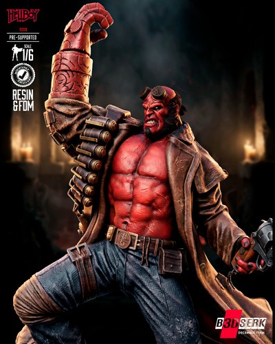 Hellboy 4 1 24 - hellboy,, 1/4-1/24