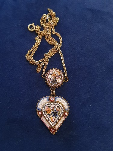 Murano antike millefiori kette - murano,