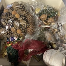 Bastelpaket DIY Weihnachts Deko Bastelmaterialien Weihnachten Sterne Tannenzapfe