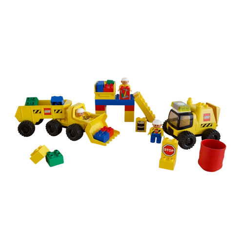 Lego duplo 2814 baustelle - •,