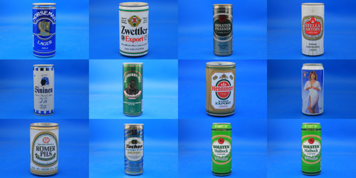 Diverse vintage bierdosen - vintage,