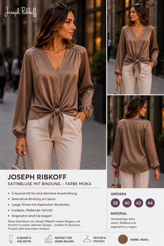 Joseph ribkoff satinbluse mit - joseph,