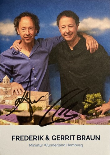 Autogramm frederik und gerrit - autogramm,