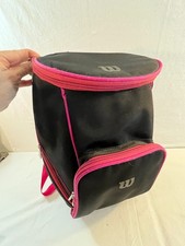 Wilson Backpack Black & Pink