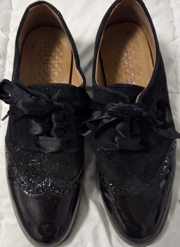 Caprice schwarze lackschuhe - caprice,