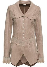 Wildlederimitat jacke mit - wildlederimitat-jacke,
