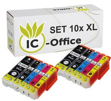 10x XL TINTE PATRONEN für Epson XP7100 XP640 XP900 XP530 XP630 XP635 XP830 Set