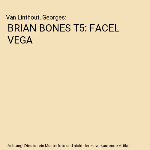 Brian bones facel vega - bones, t5: