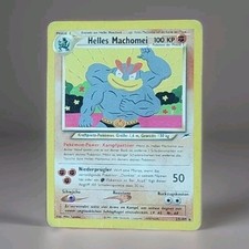 Helles Machomei Pokemon Karte