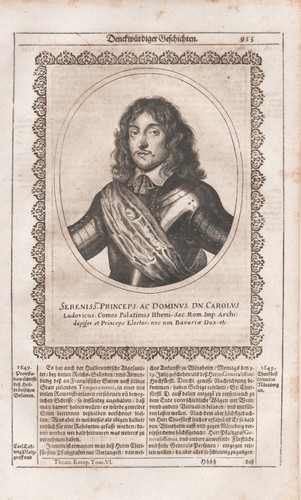 Karl ludwig pfalzgraf rhein - karl,