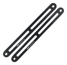 MAS Auspuffblende, langloch, schwarz - Moto Guzzi V7 I+II Classic, Special,