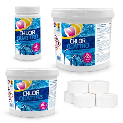 Chlortabletten für pool 5 - chlortabletten,