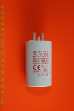 4,5H-KBS 2,8mm Stecker Anlaufkondensator Motorkondensator 4,5uF 4,5µF 450V DHL