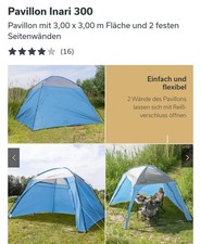 Strandpavillion 3x3 m Skandika