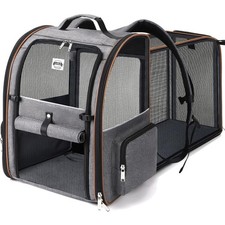 erweiterbarer Katzenrucksack