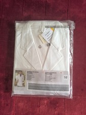 Neu,Gr.52,Herren-Arbeitsmantel, Arbeitskittel ,weiß!