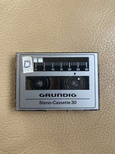 Grundig steno cassette - steno-cassette, 30