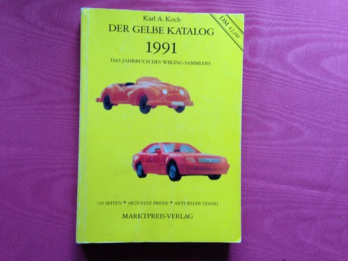 Wiking der gelbe katalog 720 - "wiking",