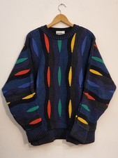 Carlo Colucci Vintage Pullover 52 XL XXL Sweatshirt Stricki Sweater 90er 90s