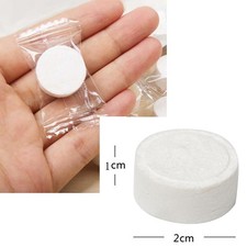 5 Stück KINDER GESICHT REISE TRAGBARE SERVIETTEN KOMPRIMIERT HAND TASCHE BAUMWOLLE ox