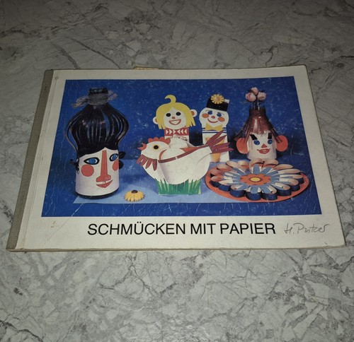 Schmücken mit papier ddr 1985 - mit,
