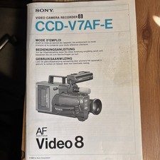 Sony video camera recorder - video,
