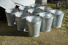 9 x DDR Eimer Zinkeimer