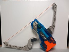 NERF MEGA SELTENE Sonic Blue THUNDERBOW BOGENPISTOLE Darts Spielzeugpistole NSTRIKE ELITE