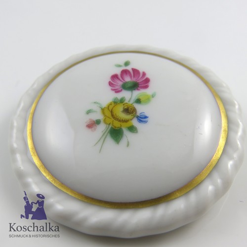 Vintage porzellan brosche - vintage,