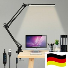 LED Schreibtischlampe Tischlampe Büroleuchte Beleuchtung Dimmbar 10W Leselampe