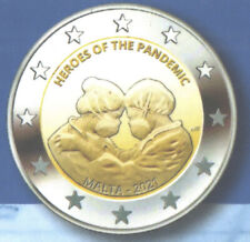 2 Euro Malta 2021 Helden der Pandemie  in BU