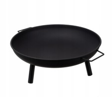 Runde Gartenfeuerstelle 58 cm, Gartengrill, Feuerstelle auf Beinen