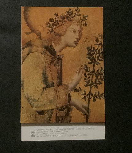 Postkarte erzengel gabriel - erzengel,
