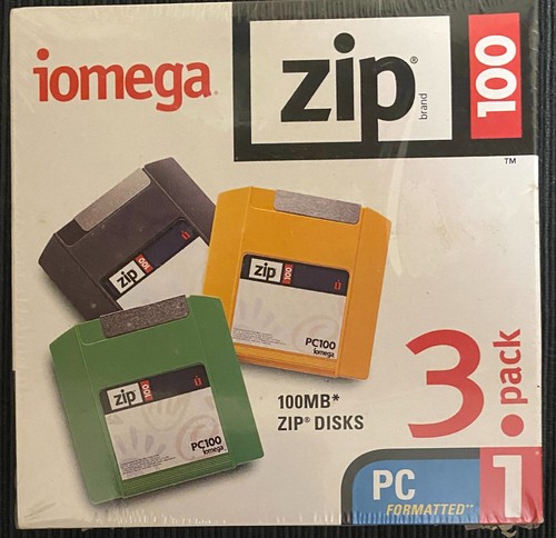 Iomega zip 100 disks - iomega,