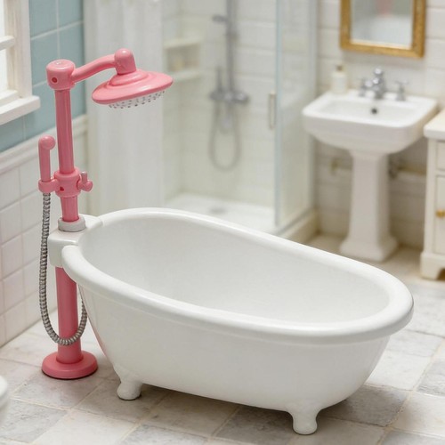Puppenhaus badewanne - puppenhaus,
