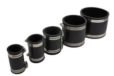 Flexible Muffe 110 mm Gummikupplungen für PVC Rohre Rohrverbinder